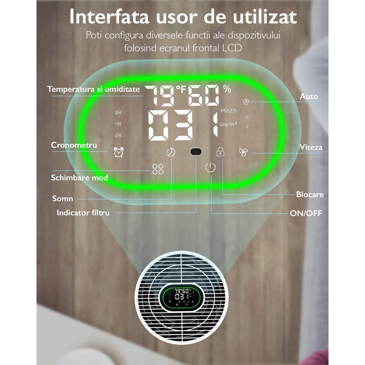 Purificator de aer Freezy Air Purley F20 Purificator de aer Freezy Air Purley F20